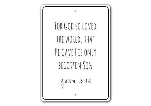 Bible Verse Sign