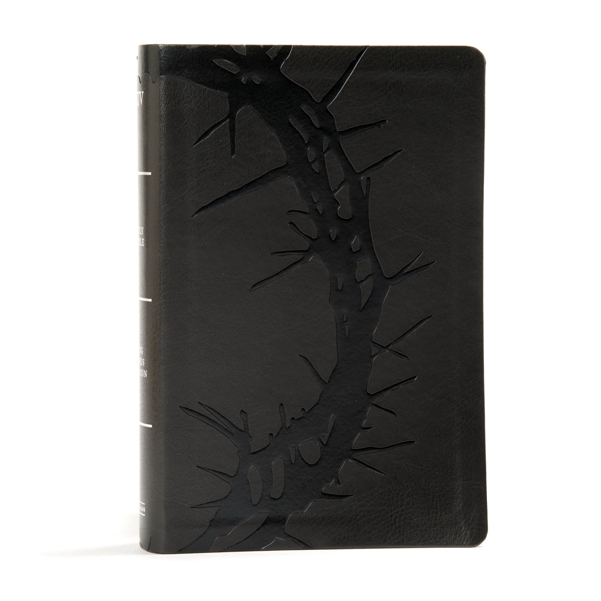 KJV Large Print Personal Size Reference Bible, Charcoal Leather