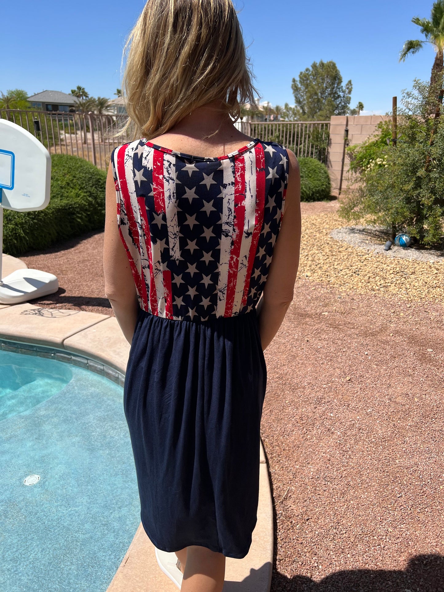 Patriotic Knit Dress
