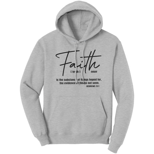 Graphic Hoodie Sweatshirt - Faith Hooded Shirt