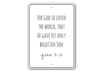 Bible Verse Sign