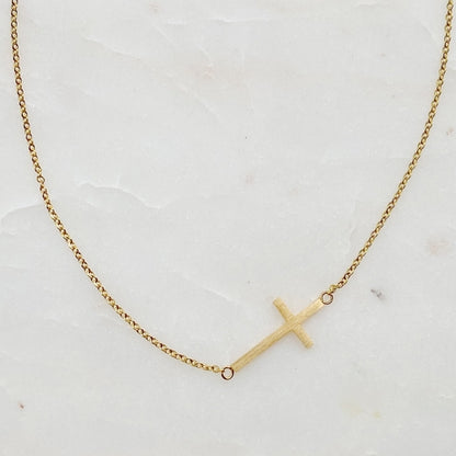 Kayla Cross Necklace
