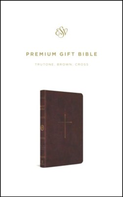 Crossway Books  - ESV Premium Gift Bible - Charcoal Crown Design T