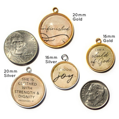 Bulk Assorted Christian and Scripture Charms for Jewelry Making