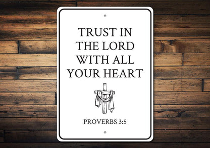 Christian Bible Verse Sign
