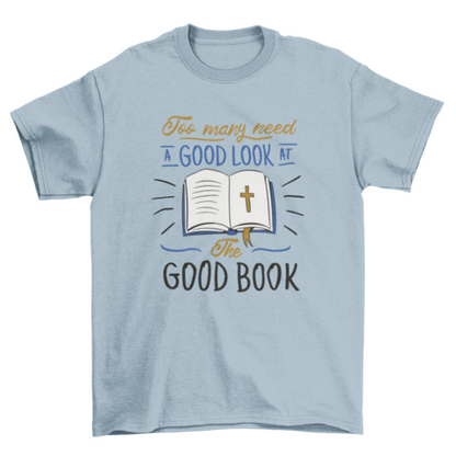 Bible book t-shirt