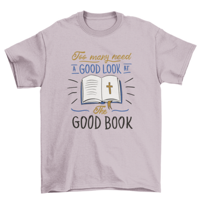 Bible book t-shirt