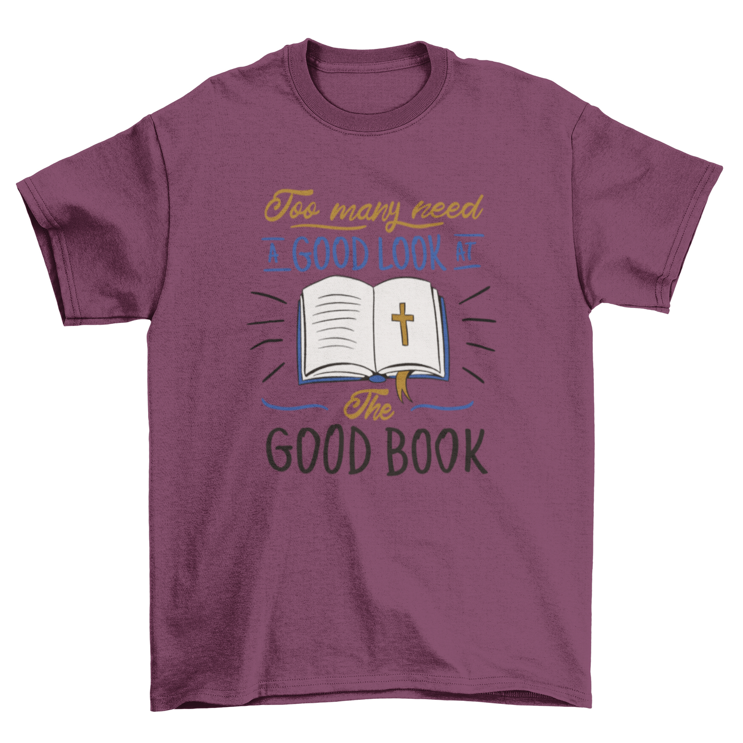 Bible book t-shirt