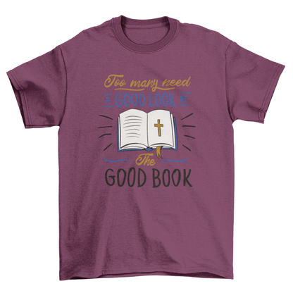Bible book t-shirt