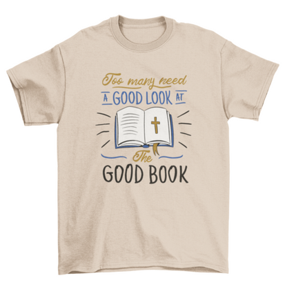 Bible book t-shirt