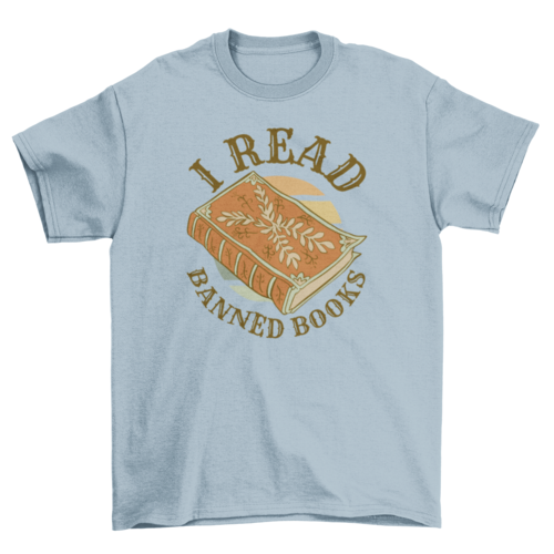 Bible cover with leaves t-shirt