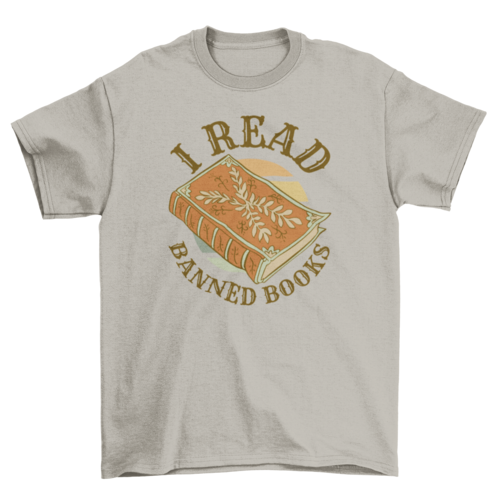 Bible cover with leaves t-shirt