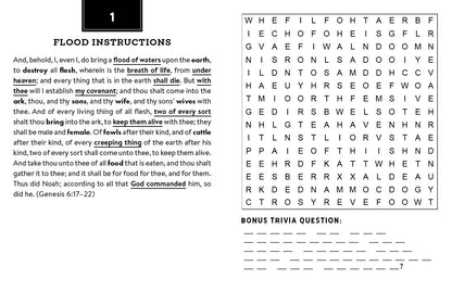 Bonus Trivia Bible Word Searches Large Print