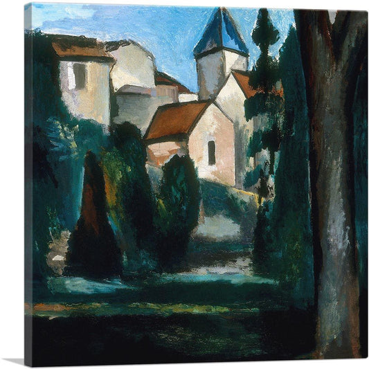 The Church Of Chatou 1909